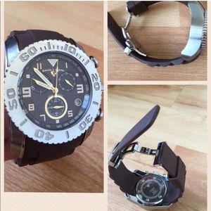 Brown Swiss Legend Men’s Watch